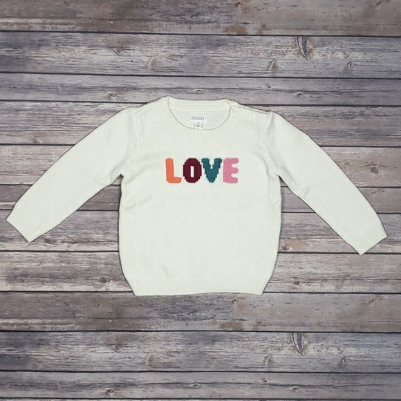 Gymboree Toddler Girls Knit Love Sweater - Picture 4 of 12